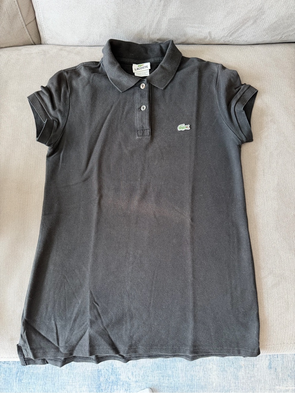 Lacoste Black Woman Polo